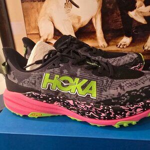 HOKA One One Speedgoat 6 Shoe 1147791 / BNRS Running Trail Sneaker Mens 10.5 NEW